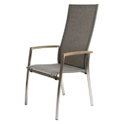 Stern Mika Stapelsessel Hoch Edelstahl/Textilene Silber/Leinen Grau -GartenMöbelPro Verkäufe stern mika stapelsessel hoch edelstahl textilene 1367886 3