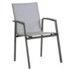 Stern New Top Stapelsessel Aluminium/Textilene Anthrazit/Silber -GartenMöbelPro Verkäufe stern new top stapelsessel alu text anthrazit silber 1
