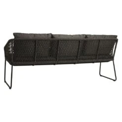 Stern Odea 3-Sitzerbank Aluminium/Kordel Inkl. Kissen Schwarz Matt/Pepper -GartenMöbelPro Verkäufe stern odea 3 sitzerbank aluminium kordel inkl kissen 1357700 2