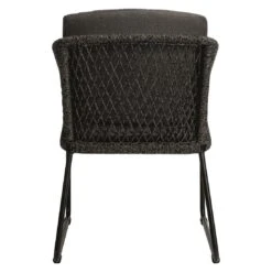 Stern Odea Diningsessel Aluminium/Rope Inkl. Kissen Schwarz Matt/Pepper -GartenMöbelPro Verkäufe stern odea diningsessel aluminium kordel inkl kissen 1357667 5