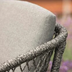 Stern Odea Diningsessel Aluminium/Rope Inkl. Kissen Schwarz Matt/Pepper -GartenMöbelPro Verkäufe stern odea diningsessel aluminium kordel inkl kissen 1357667 7