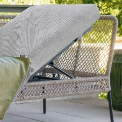 Stern Odea 3-Sitzerbank Aluminium/Rope/Polyacryl Schwarz Matt/Salt 6 Stern Odea 3-Sitzerbank Aluminium/Rope/Polyacryl Schwarz Matt/Salt -GartenMöbelPro Verkäufe stern odea loungebank aluminium rope outdoorstoff 1453939 2