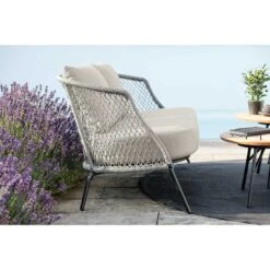 Stern Odea Loungeset 5-tlg. Mit Tisch Ø55 + 65cm Schwarz Matt/Natur 7 Stern Odea Loungeset 5-tlg. Mit Tisch Ø55 + 65cm Schwarz Matt/Natur -GartenMöbelPro Verkäufe stern odea loungeset 5 tlg mit tisch durchm55 65cm 1413140 2