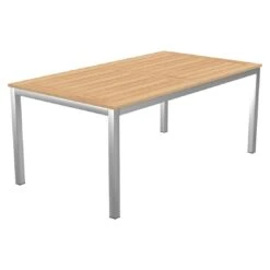 Stern Savona Gartenmöbel-Set 5-tlg. Tisch 200x100cm Silber/Natur -GartenMöbelPro Verkäufe stern savona gartenmoebel set 5 tlg tisch 200x100cm 1490063 5