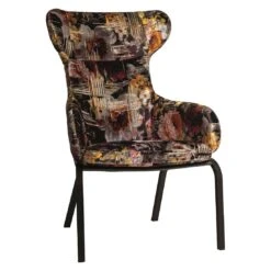 Stern Stan Flower Loungesessel Inkl. Hocker Aluminium/Stoff Schwarz Matt/Geblümt -GartenMöbelPro Verkäufe stern stan diningsessel inkl hocker aluminium stoff 1362826 3