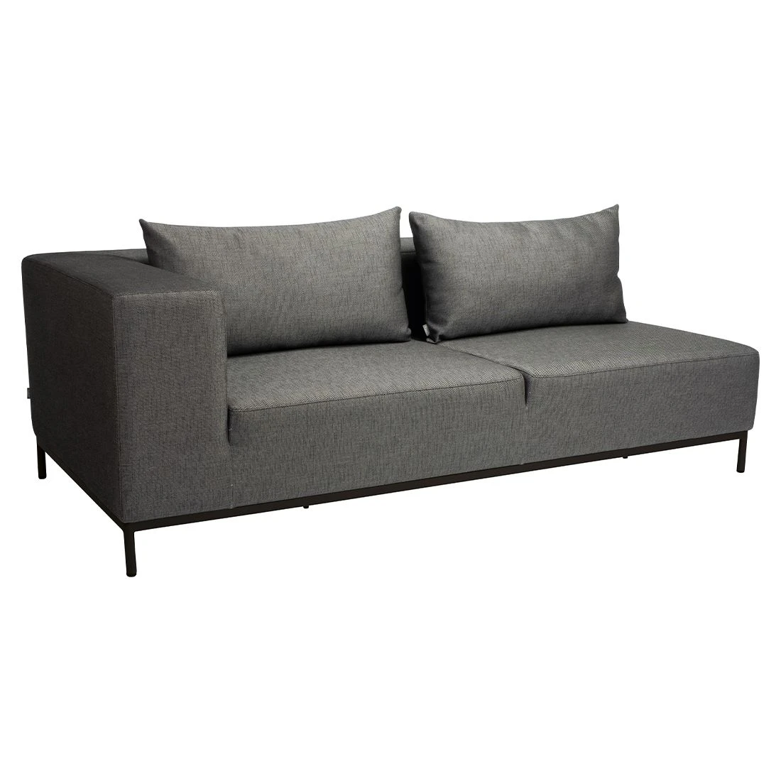 Stern Taavi Ecklounge Aluminium/Outdoorstoff Schwarz Matt/Seidenschwarz 6 Stern Taavi Ecklounge Aluminium/Outdoorstoff Schwarz Matt/Seidenschwarz – Bild 4