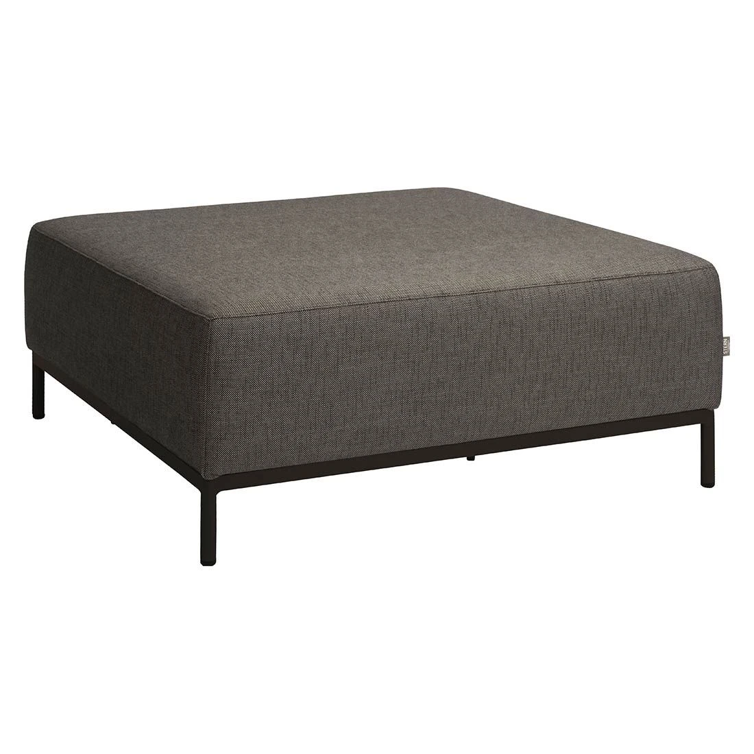 Stern Taavi Hocker Aluminium/Outdoorstoff Schwarz Matt/Seidenschwarz 4 Stern Taavi Hocker Aluminium/Outdoorstoff Schwarz Matt/Seidenschwarz – Bild 2