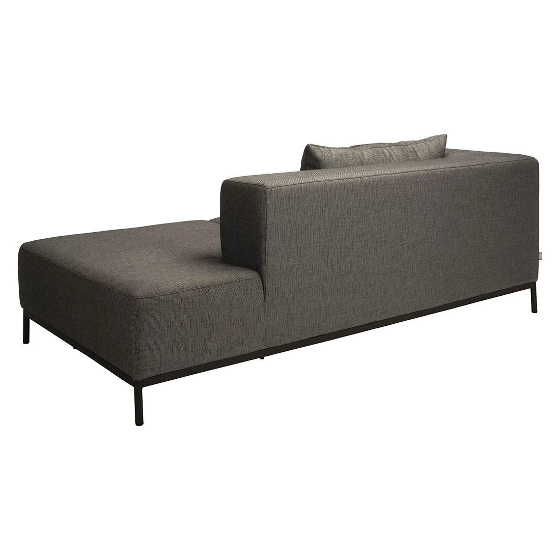 Stern Taavi Eck-/Endmodul Aluminium/Outdoorstoff Schwarz Matt/Seidenschwarz 4 Stern Taavi Eck-/Endmodul Aluminium/Outdoorstoff Schwarz Matt/Seidenschwarz – Bild 2