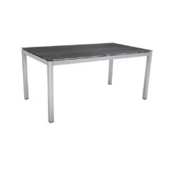 Stern Gartentisch-Gestell 160x90cm Edelstahl Vierkantrohr -GartenMöbelPro Verkäufe stern tischgestell 160x90 cm edelstahl mit vierkantrohr 5
