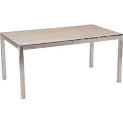 Stern Gartentisch-Gestell 160x90cm Edelstahl Vierkantrohr -GartenMöbelPro Verkäufe stern tischgestell 160x90 cm edelstahl mit vierkantrohr 6