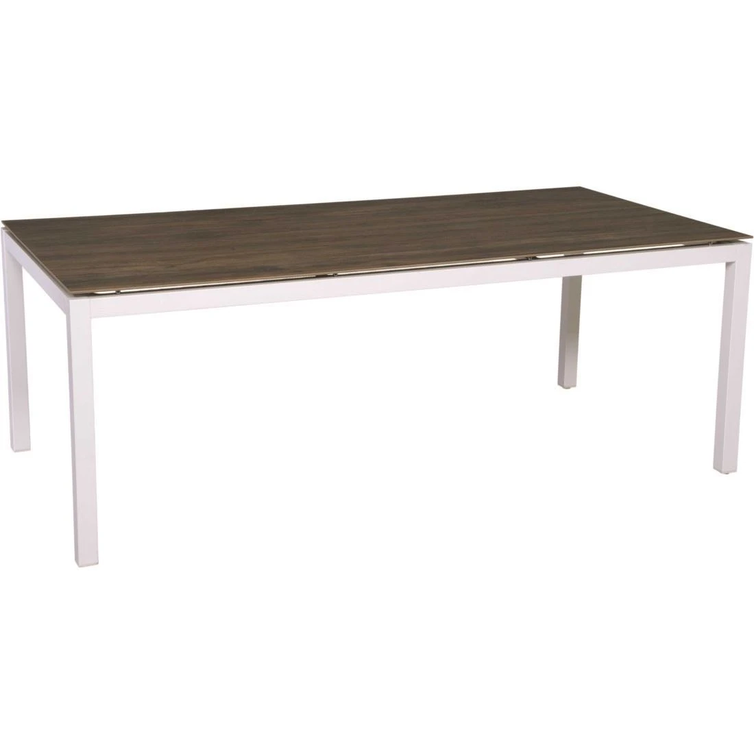 Stern Tischgestell 200x100 Cm Aluminium Weiß 5 Stern Tischgestell 200x100 Cm Aluminium Weiß – Bild 3