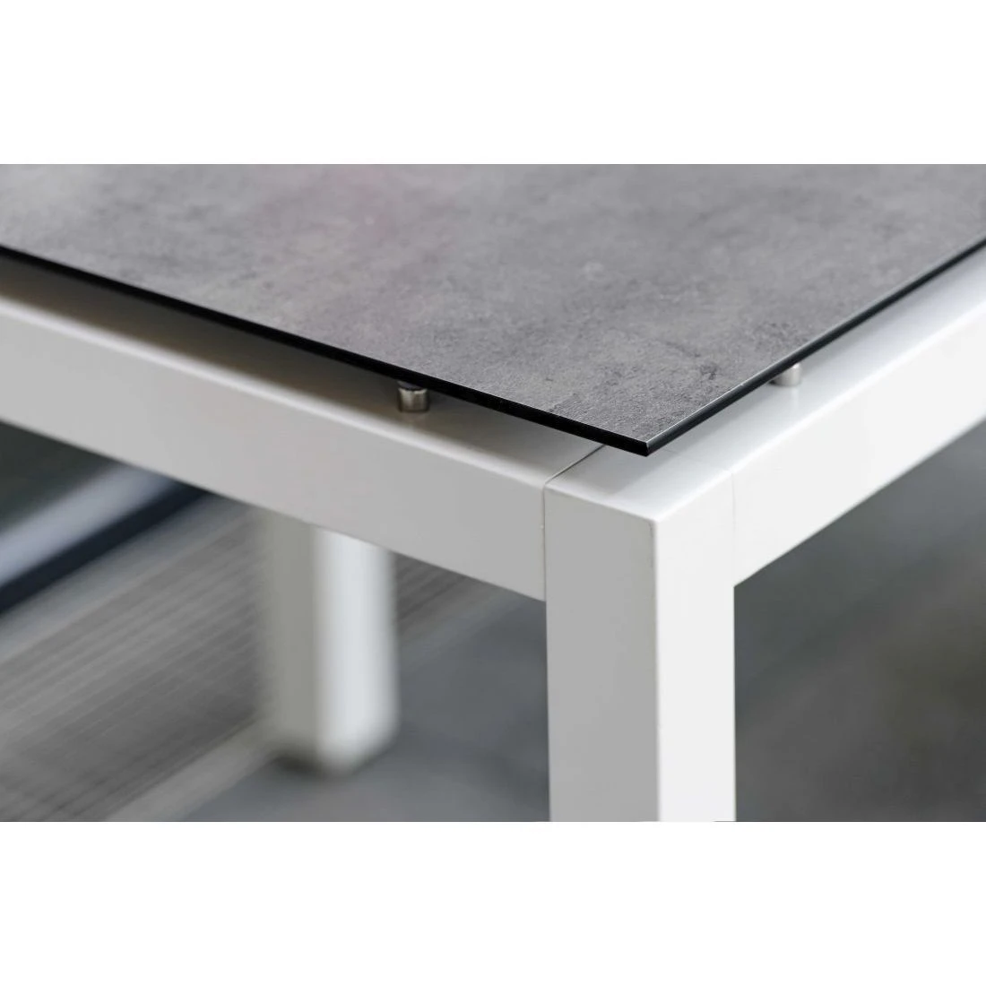 Stern Tischgestell 200x100 Cm Aluminium Weiß 9 Stern Tischgestell 200x100 Cm Aluminium Weiß – Bild 7