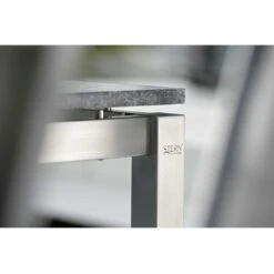 Stern Gartentisch-Gestell 200x100cm Edelstahl Vierkantrohr Silber -GartenMöbelPro Verkäufe stern tischgestell 200x100cm edelstahl vierkantrohr 1442048 3