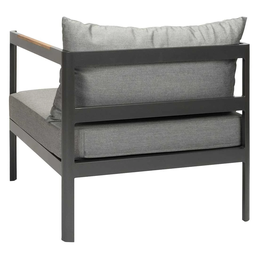 Stern Viggo Loungesessel Aluminium/ Textilene Anthrazit/Seidengrau 4 Stern Viggo Loungesessel Aluminium/ Textilene Anthrazit/Seidengrau – Bild 2