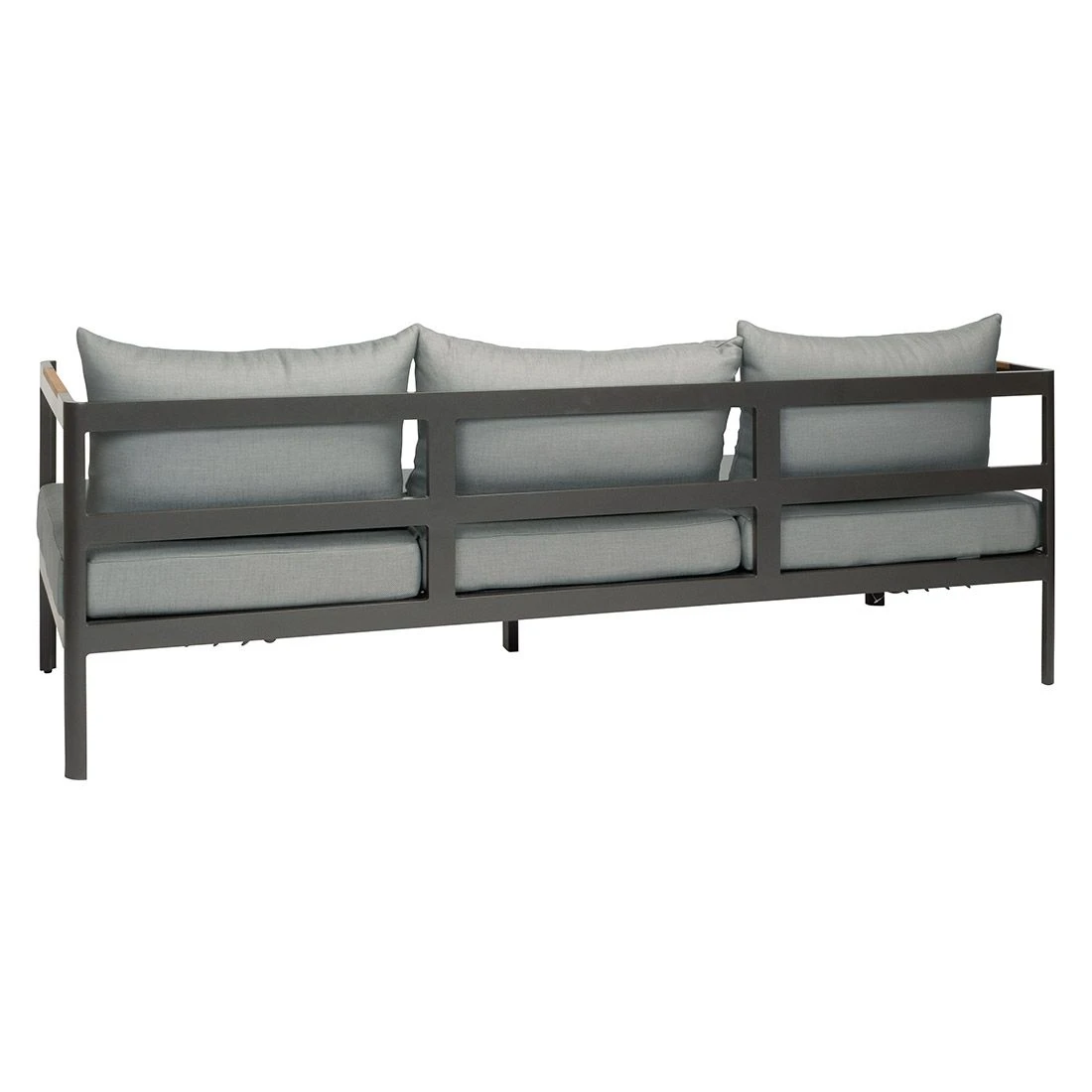 Stern Viggo Loungeset 2-tlg. Aluminium/Textilene Anthrazit/Seidengrau 4 Stern Viggo Loungeset 2-tlg. Aluminium/Textilene Anthrazit/Seidengrau – Bild 2