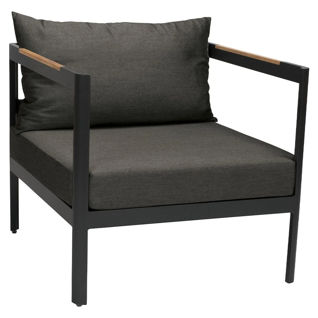 Stern Viggo Loungeset Aluminium/Polyacryl Schwarz Matt/Seidenschwarz 6 Stern Viggo Loungeset Aluminium/Polyacryl Schwarz Matt/Seidenschwarz – Bild 4