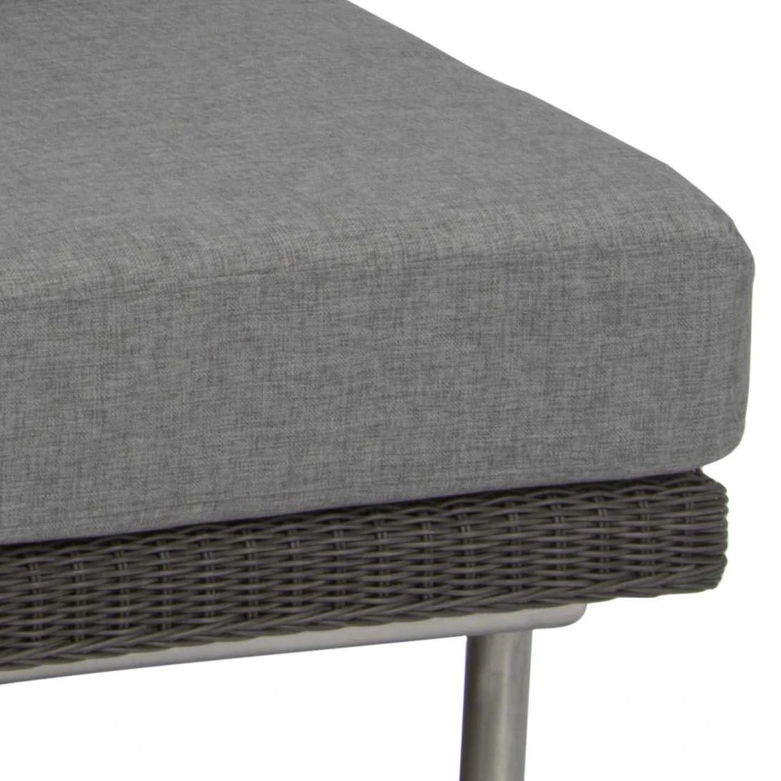 Stern Viva Gartensofa Edelstahl/Geflecht Basaltgrau/Grau Meliert 7 Stern Viva Gartensofa Edelstahl/Geflecht Basaltgrau/Grau Meliert – Bild 5