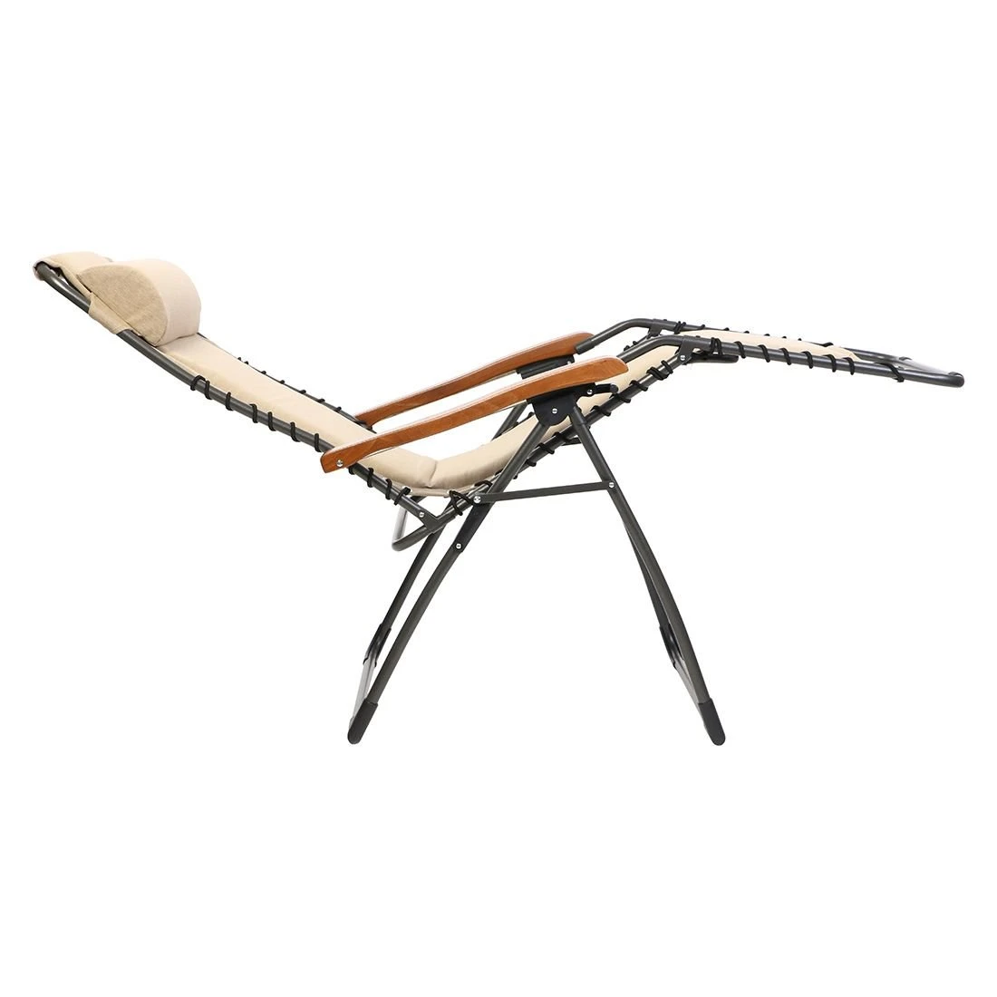 Sungörl Oasi Naturline Santori XL Relaxliege Aluminium/Olefin Anthrazit/Beige 5 Sungörl Oasi Naturline Santori XL Relaxliege Aluminium/Olefin Anthrazit/Beige – Bild 3