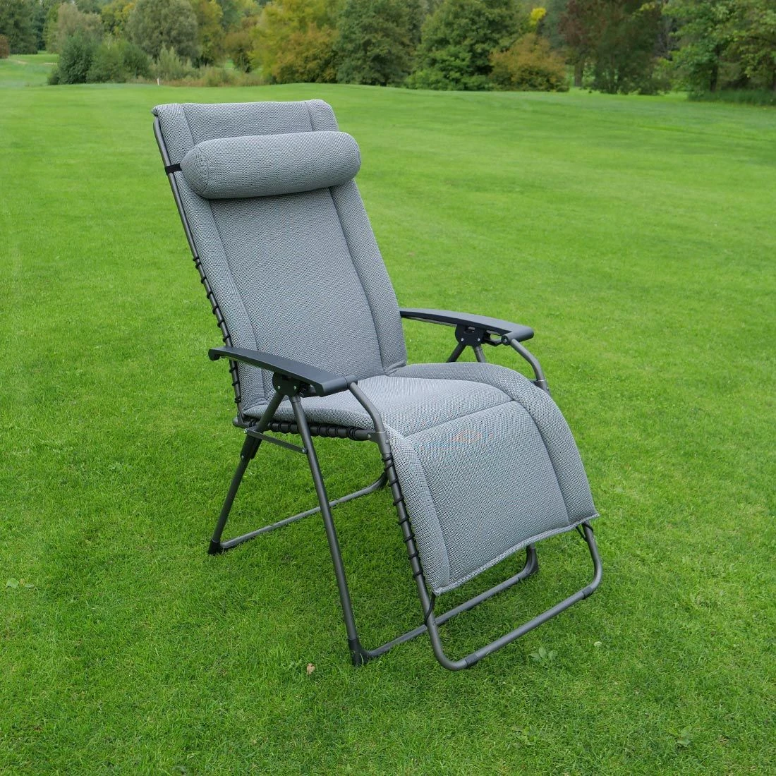 Sungörl Oasi Sky Dream Relaxliege Aluminium/3D Mesh Anthrazit/Grün 4 Sungörl Oasi Sky Dream Relaxliege Aluminium/3D Mesh Anthrazit/Grün – Bild 2