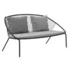 Vermobil Aria Loungebank Inkl. Kissen Stahl Schwarz/Grau -GartenMöbelPro Verkäufe vermobil aria loungebank inkl kissen stahl 1412898 1