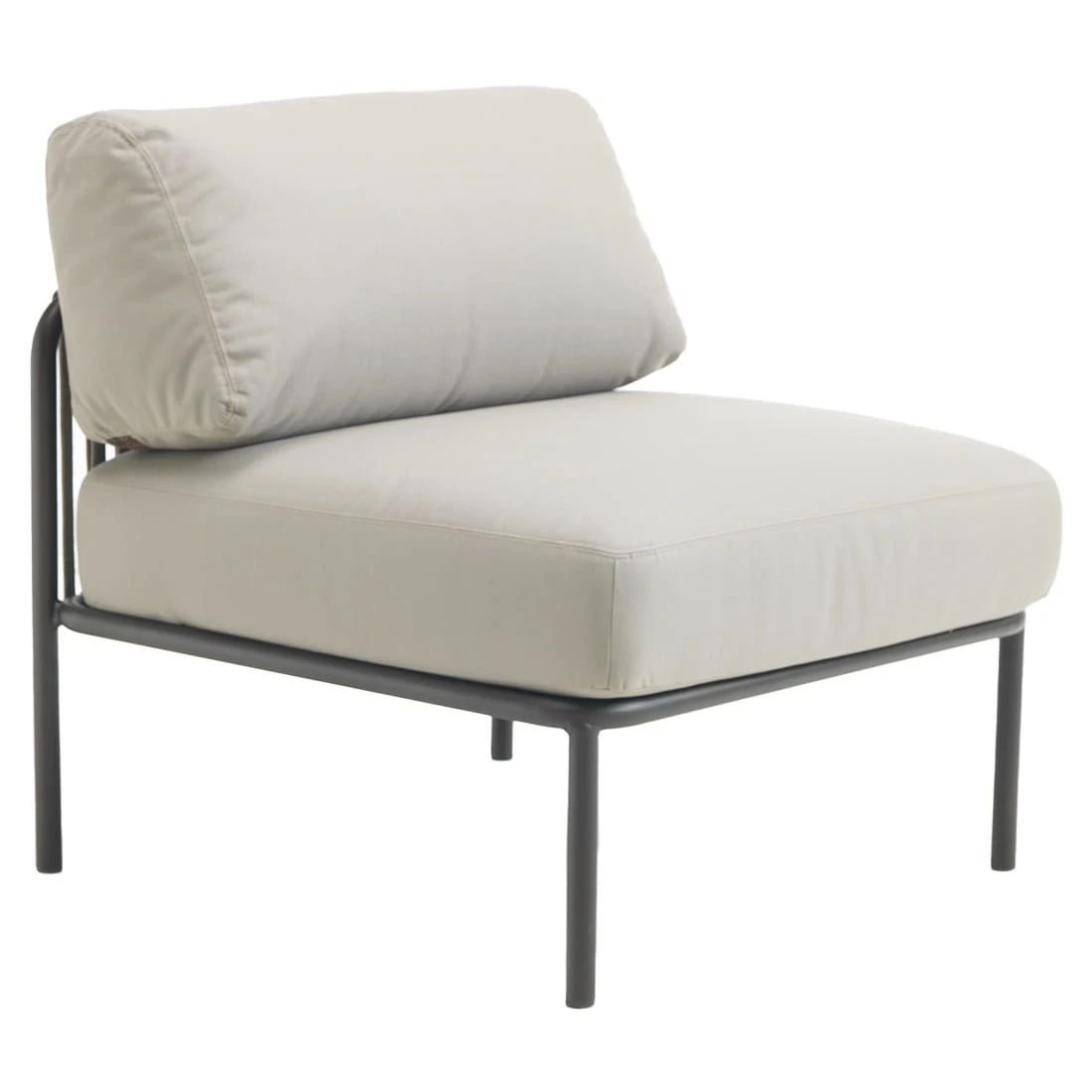 Vermobil Key West Mittelmodul Stahl/Rope Schwarz/Grau/Fango 3 Vermobil Key West Mittelmodul Stahl/Rope Schwarz/Grau/Fango