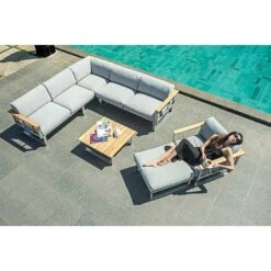 Zebra Belvedere Hocker Edelstahl/Olefin Edelstahl/Grau -GartenMöbelPro Verkäufe zebra belvedere hocker edelstahl 3