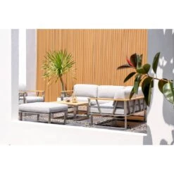 Zebra Belvedere Hocker Edelstahl/Olefin Edelstahl/Grau -GartenMöbelPro Verkäufe zebra belvedere hocker edelstahl 4