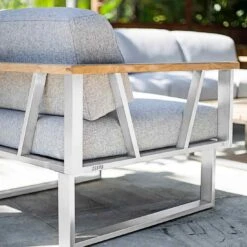 Zebra Belvedere Ecklounge 3-teilig Edelstahl/Olefin Edelstahl/Grau 14 Zebra Belvedere Ecklounge 3-teilig Edelstahl/Olefin Edelstahl/Grau -GartenMöbelPro Verkäufe zebra belvedere loungeecke 3 teilig edelstahl olefin 4