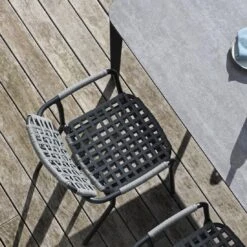 Zebra Costa Gartenmöbel-Set 5-tlg. Tisch 180x100cm Graphit/Grau -GartenMöbelPro Verkäufe zebra costa gartenmoebel set 5 tlg tisch 180x100cm 1467601 4