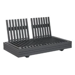 Zebra Cubo Gartensofa Aluminium/Olefin Graphit/Dunkelgrau -GartenMöbelPro Verkäufe zebra cubo 2 sitzersofa aluminium olefin graphit dunkelgrau 1296661 4