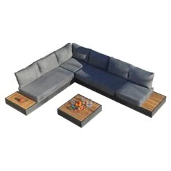Zebra Cubo Ecklounge 2-tlg. Aluminium/Olefin Graphit/Dunkelgrau -GartenMöbelPro Verkäufe zebra cubo ecklounge 2 tlg aluminium olefin 1466798 8