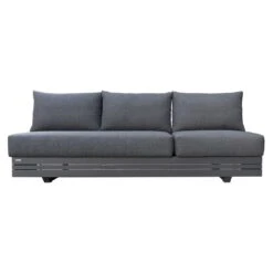 Zebra Cubo Ecklounge 3-tlg. Aluminium/Olefin Graphit/Dunkelgrau -GartenMöbelPro Verkäufe zebra cubo ecklounge 3 tlg aluminium olefin 1466699 2