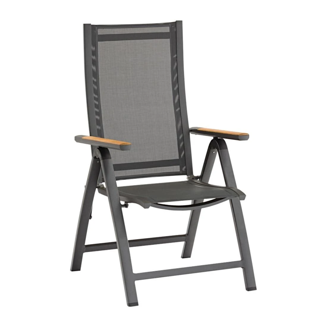 Zebra Fly Gartenmöbelset 7-tlg. Mit Tisch 220x100 Cm Graphit/Carbon Grey 4 Zebra Fly Gartenmöbelset 7-tlg. Mit Tisch 220x100 Cm Graphit/Carbon Grey – Bild 2