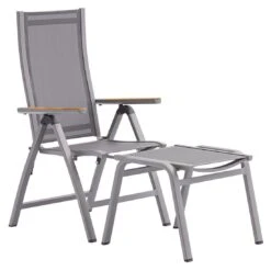 Zebra Fly Hocker Aluminium/Textilene Elegance Grey/Dark Grey -GartenMöbelPro Verkäufe zebra fly hocker aluminium textilene 1353487 5