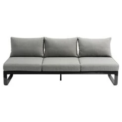 Zebra Fly Lounge Gartensofa Aluminium/Olefin Graphit/Mixed Grey -GartenMöbelPro Verkäufe zebra fly lounge 3 sitzersofa aluminium olefin graphit mixed grey 1199003 2