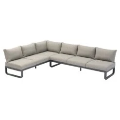 Zebra Fly Lounge Gartensofa Aluminium/Olefin Graphit/Mixed Grey -GartenMöbelPro Verkäufe zebra fly lounge 3 sitzersofa aluminium olefin graphit mixed grey 1199003 6