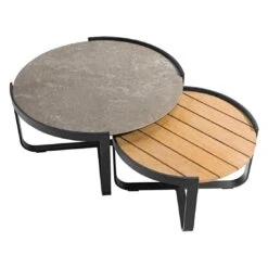 Zebra Fly Loungeset 3-tlg. Aluminium/Teak/Olefin Graphit -GartenMöbelPro Verkäufe zebra fly loungeset 3 tlg aluminium teak olefin 1374398 7