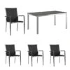 Zebra One Gartenmöbel-Set 5-tlg. Tisch 160x90cm Silber/Dark Platinum 2 Zebra One Gartenmöbel-Set 5-tlg. Tisch 160x90cm Silber/Dark Platinum -GartenMöbelPro Verkäufe zebra one gartenmoebel set 5 tlg tisch 160x90cm 1484398 1