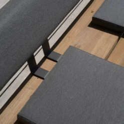 Zebra Phönix Gartenbank Incl. Lehne Und Sitzkissen Graphit/Turmalin Grey -GartenMöbelPro Verkäufe zebra phonix 3 sitzerbank incl lehne und sitzkissen graphit turmalin grey 1223687 6