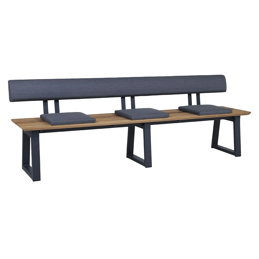 Zebra Phönix Alex Gartenmöbelset Aluminium Teak Recycelt Graphit 5 Zebra Phönix Alex Gartenmöbelset Aluminium Teak Recycelt Graphit – Bild 3