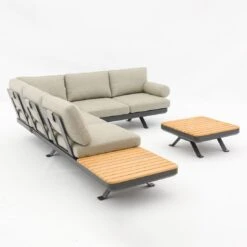 Zebra Sky Ecklounge 2-tlg. Aluminium/Sunproof Graphit/Camden Grey -GartenMöbelPro Verkäufe zebra sky ecklounge 2 tlg aluminium sunproof 1466974 3